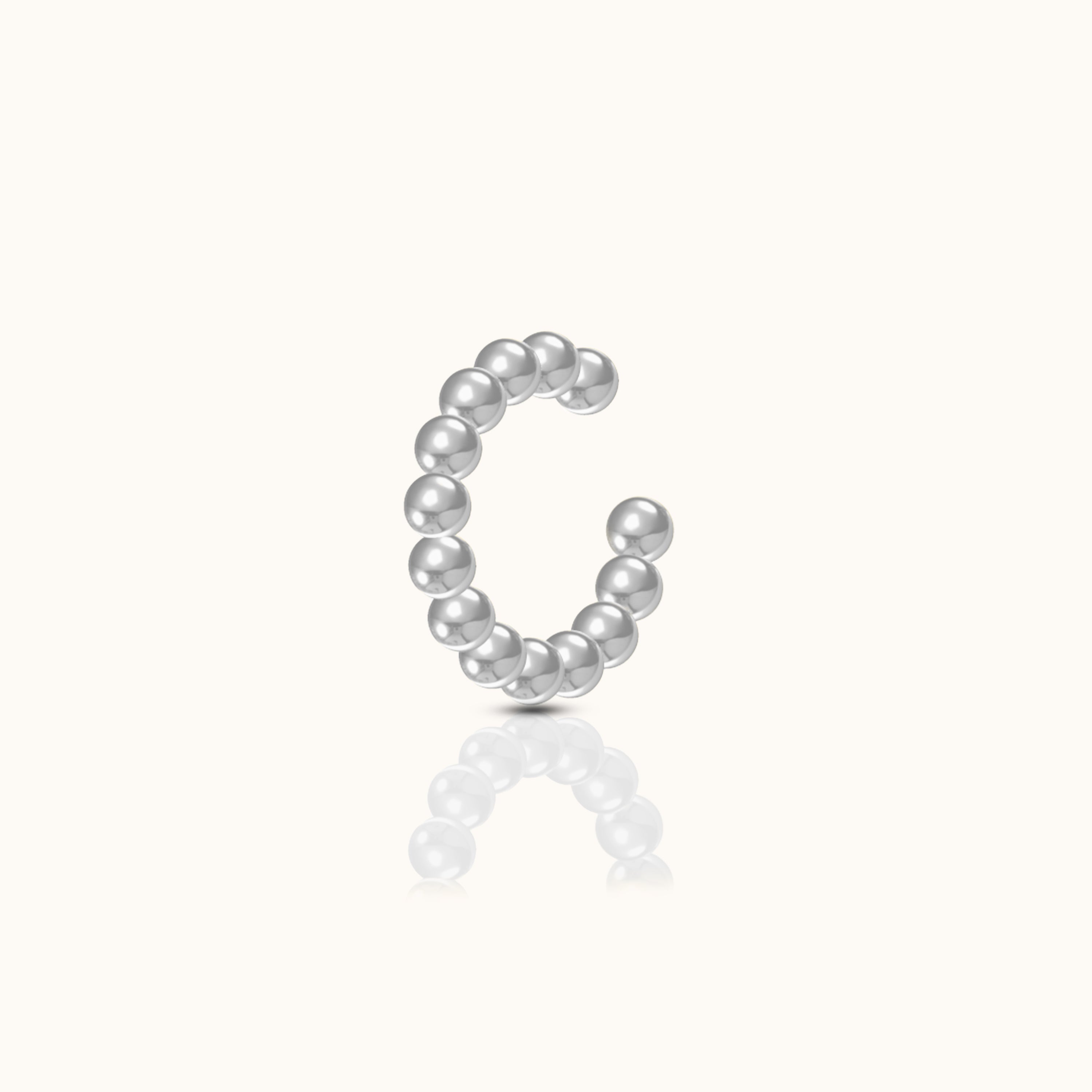 Single Beaded Ear Cuff