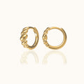 Croissant Hoop Earrings