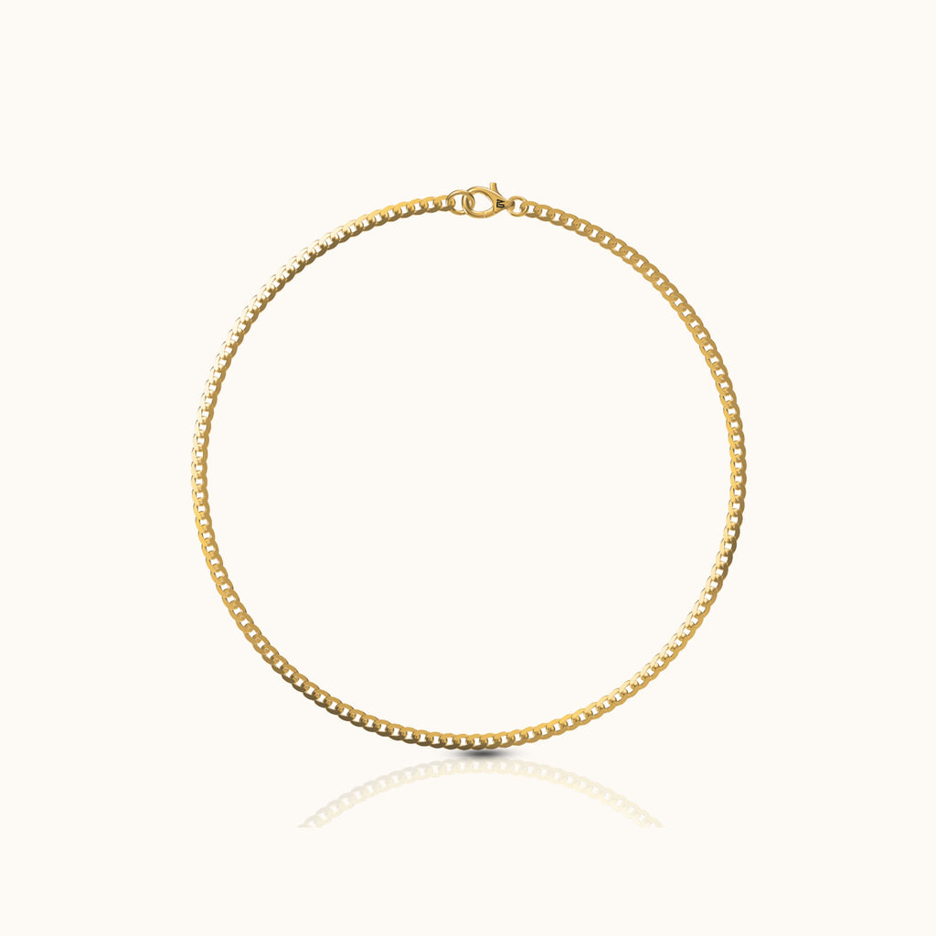 Dainty Cuban Chain Anklet
