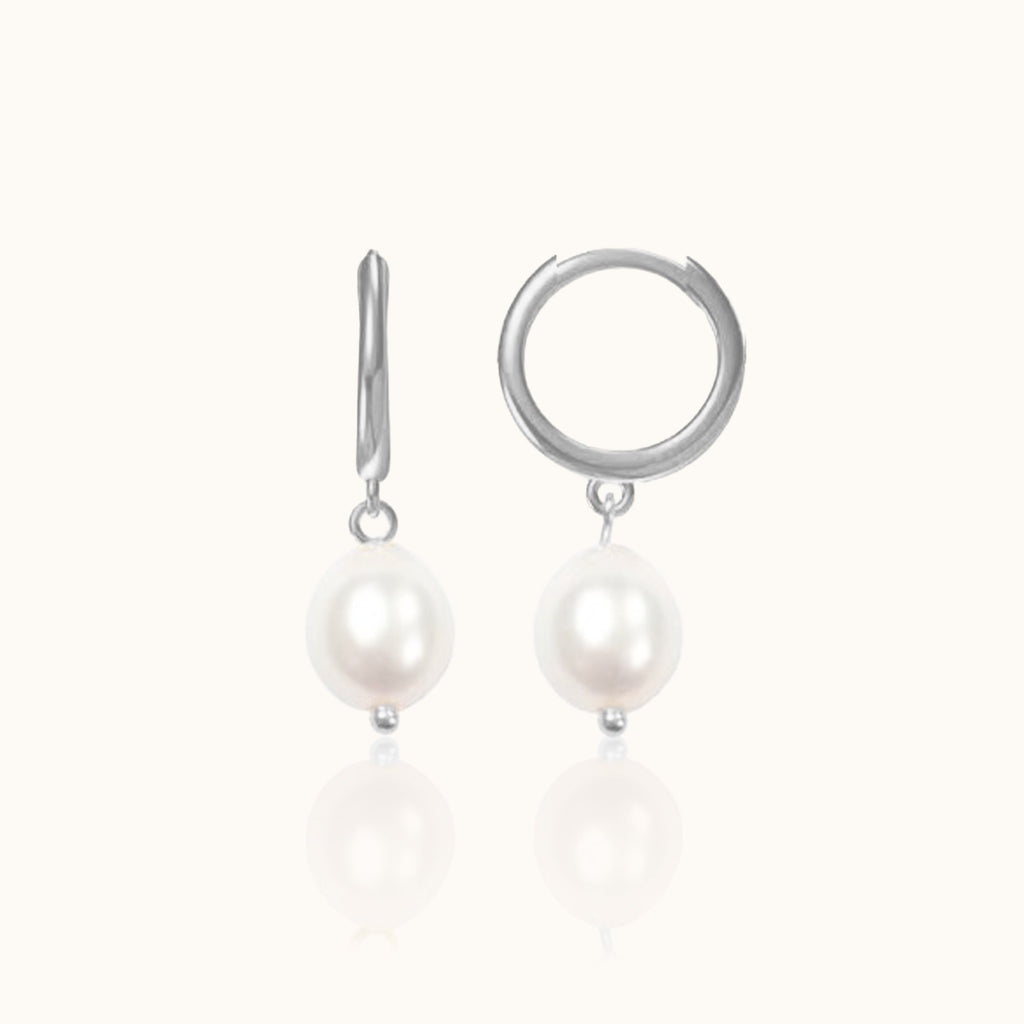 Freshwater Natural Pearl Dangle Earrings