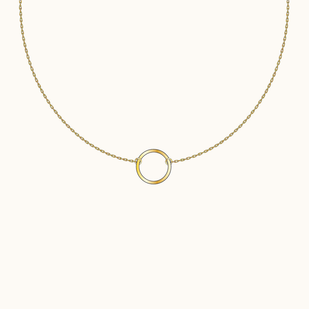 Dainty Circle Necklace