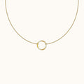 Dainty Circle Necklace