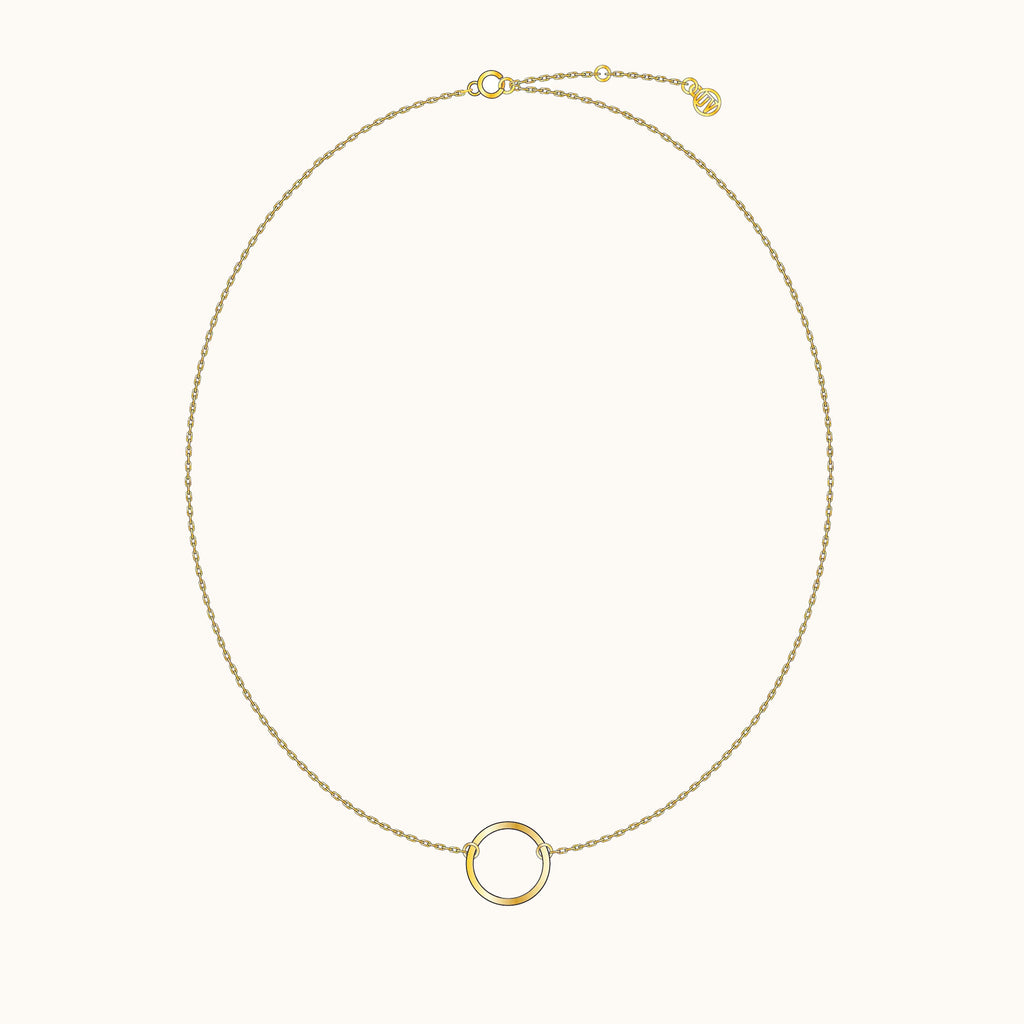 Dainty Circle Necklace