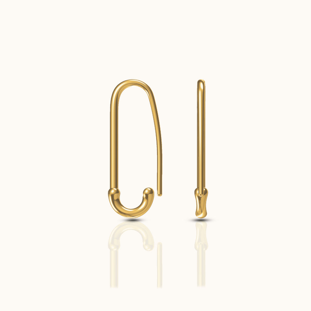 Safety Pin Earrings