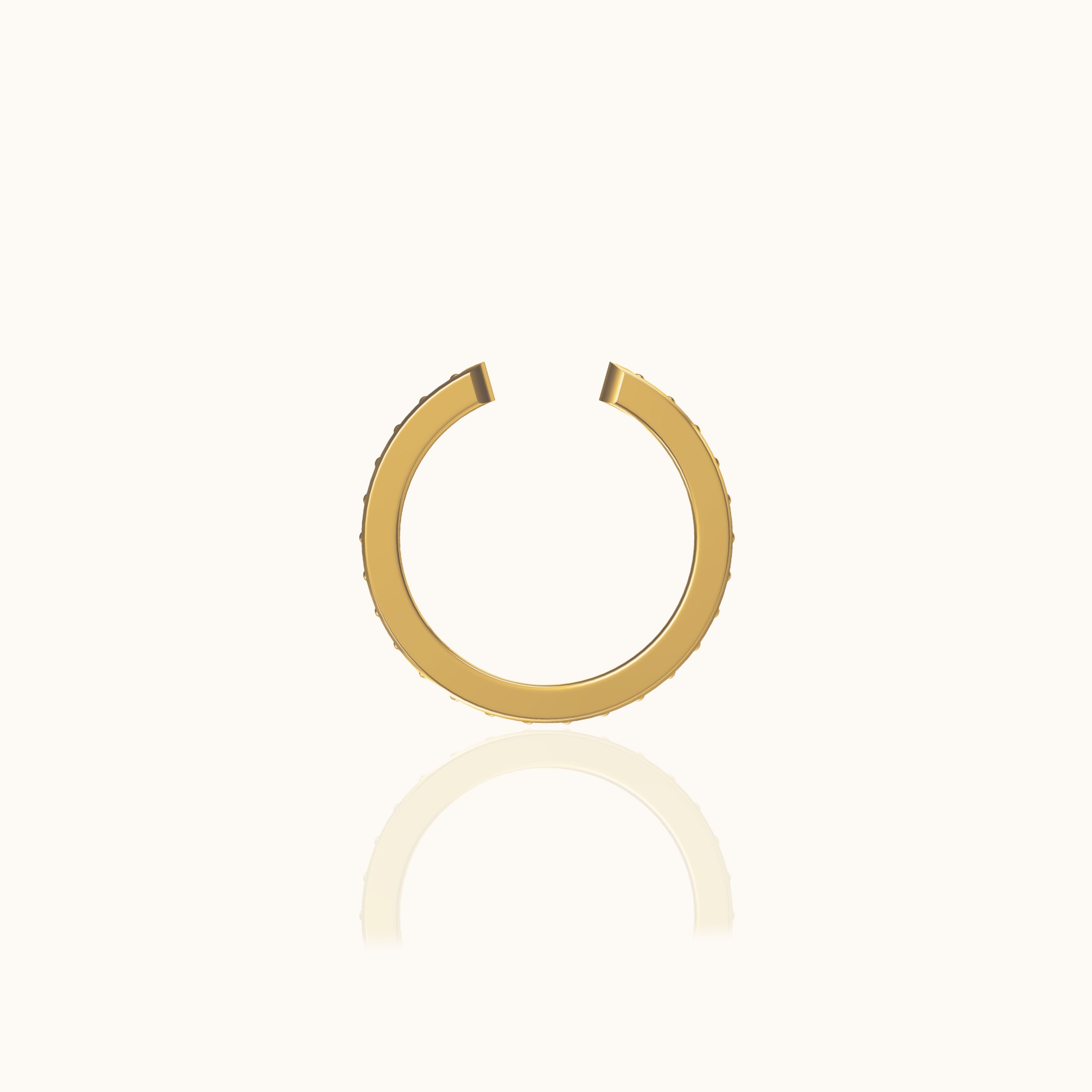 Single CZ Ear Cuff