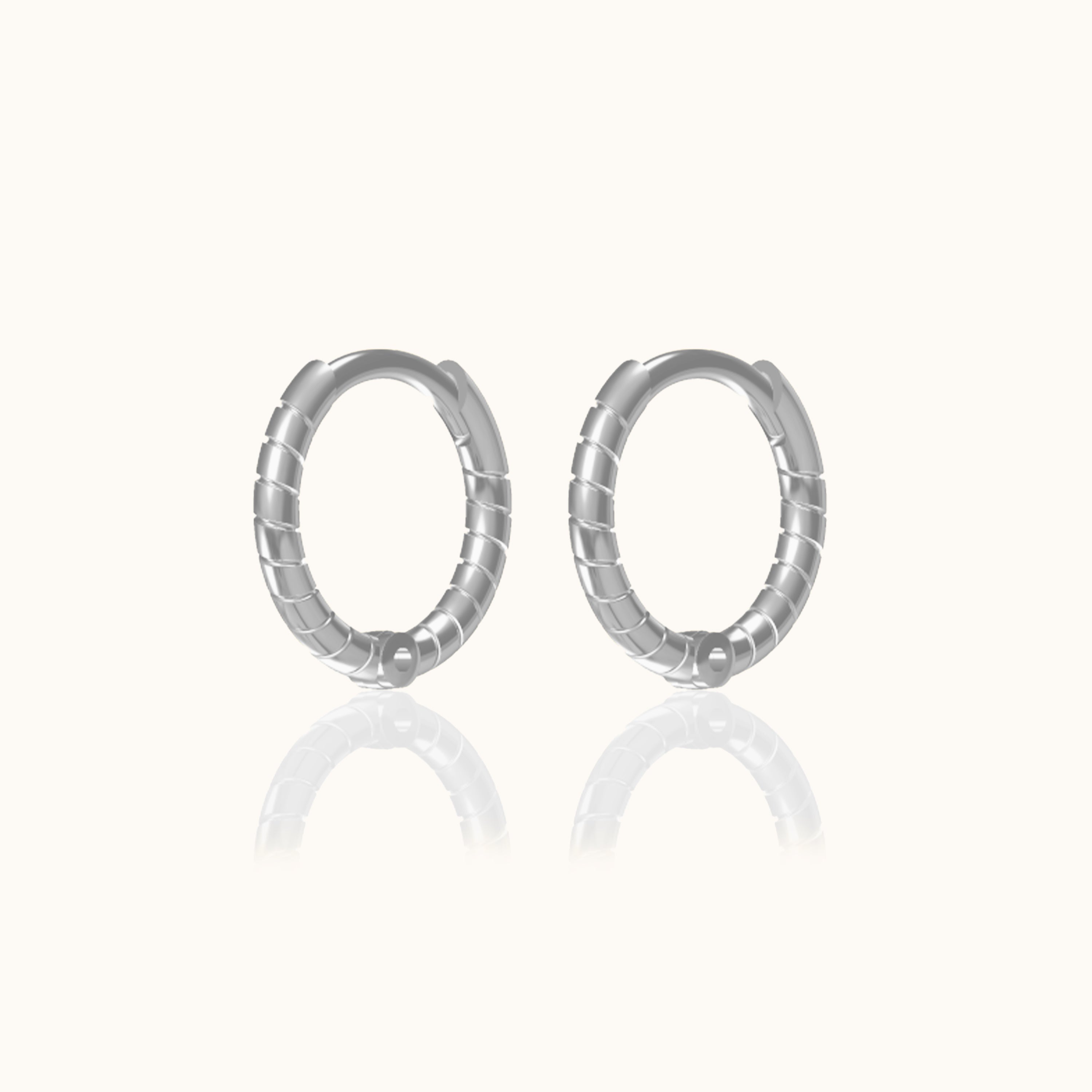 Twisted Hoop Earrings